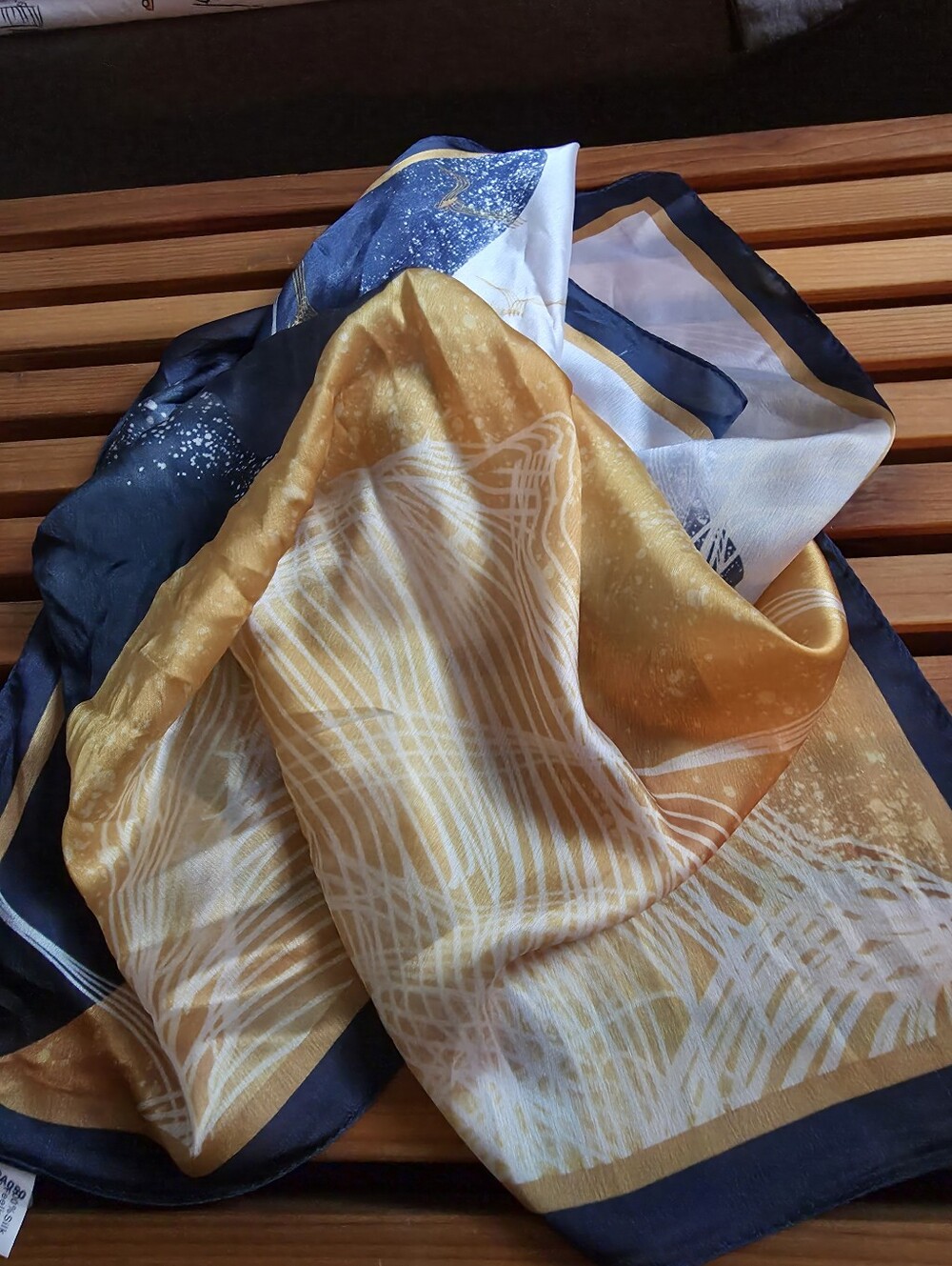 Birds Ocean Picture Scarf